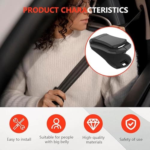 Positioner Clip, Stopper Clamps Positioner, Shoulder Belt Adjuster for Neck & Shoulder Comfort, 4 Pcs — view 3