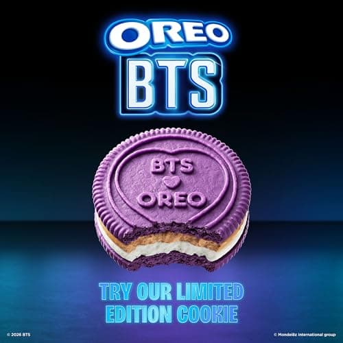 OREO BTS Sandwich Cookies, Limited Edition, 10.68 oz. — view 4