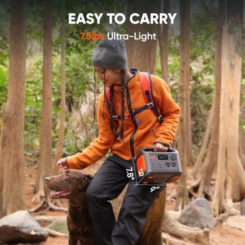 Jackery Portable Power Station Explorer 300, 292Wh Backup LiFePO4 Battery, Solar Generator for Outdoors Camping Travel Hunting Blackout (Solar Panel Optional) — view 2