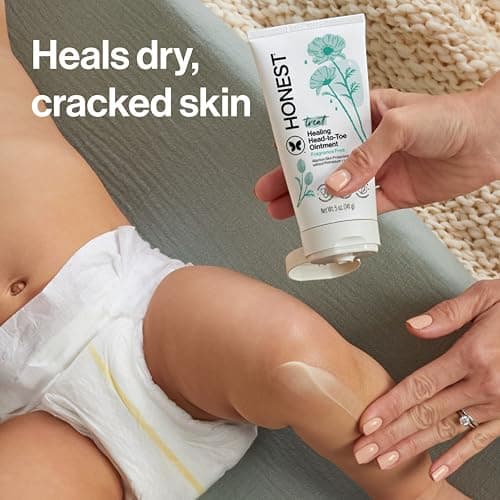 The Honest Company Head to Toe Multi-Purpose Healing Ointment, Safe for Sensitive Skin, Hypoallergenic, Fragrance-Free, Vegan, 5 oz — view 2