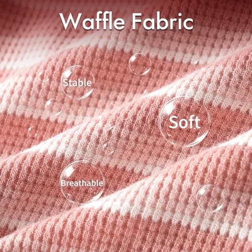 3Pack Dog Shirts Lightweight Waffle Dog Shirt for Small Dogs Sleeveless Dog Shirt for Small Medium Boy Girl Dogs Cozy & Breathable Pet Vest — view 2