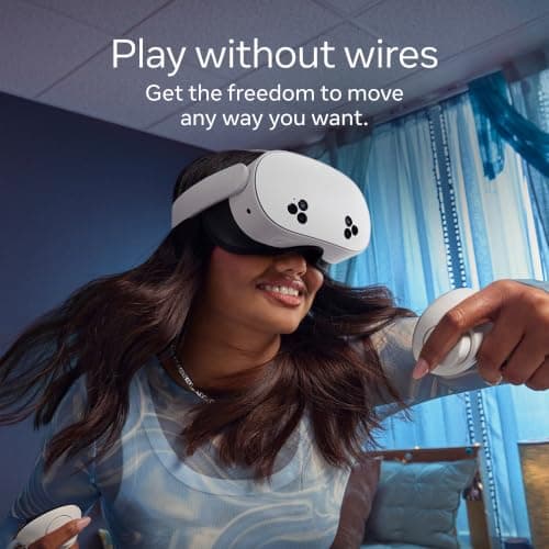 Meta Quest 3S 128GB | VR Without Wires — Gorilla Tag Cardboard Monkenaut Bundle — Amazon Exclusive —Access to 100+ Games with a 3-Month Trial of Meta Horizon+ Included — view 4