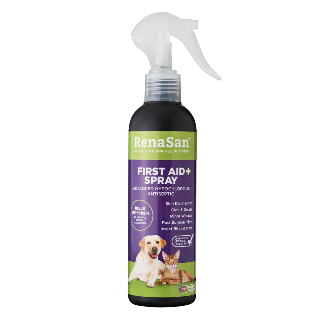 RenaSan Animal First Aid Spray (100ml) – Wound Disinfection, Kills Bacteria & Stops Itching, Alcohol-Free, Non-irritating, for Dogs, Cats & all other animals. — view 9