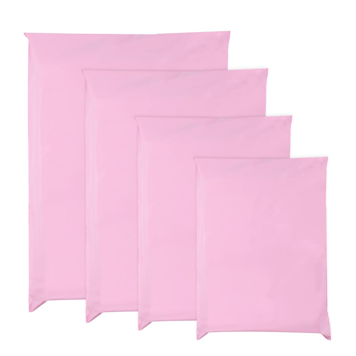 Double Dragon 60 Mixed Size Self-Seal Mailer Bags | Tamper-Proof Plastic Packaging for Mailing, Postage, Shipping & Delivery | Grey (4 Sizes | Small to Large | 15 Each) — view 9