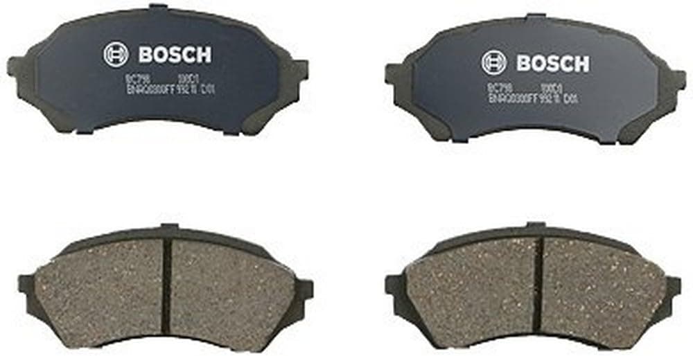 Bosch BC914 QuietCast Premium Ceramic Disc Brake Pad Set For: Acura ILX; Honda Accord, Civic, CR-V, Element, Fit, Front — view 321