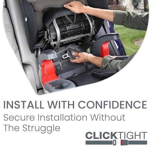 Britax Grow with You ClickTight Harness-2-Booster Car Seat, 2-in-1 High Back Booster, Gray Contour — view 3