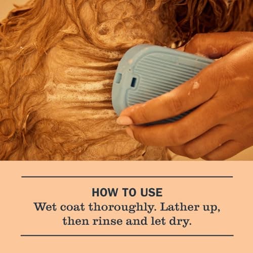 MRS. MEYER'S Clean Day 3 in 1 Dog Shampoo, White Peach Scent, 14oz — view 5