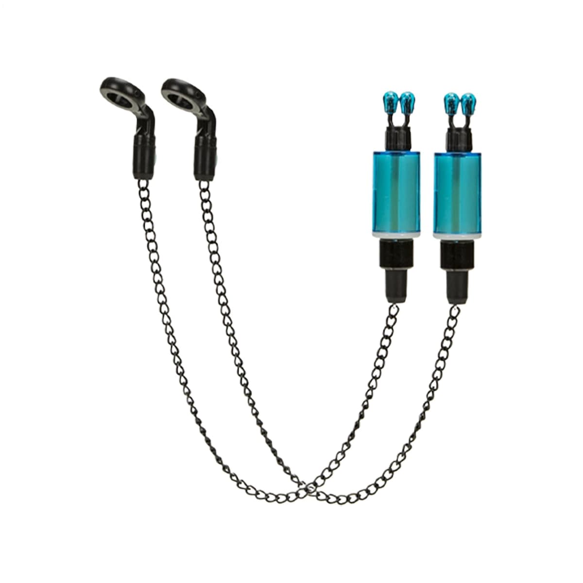 Indicadores de mordida para Pesca de , 2 bobinas, caña de Pescar, Alarma, bobinas de Alarma de mordida para Pesca Nocturna, Accesorios de