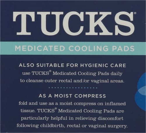TUCKS Medicated Cooling Pads, 100 Count – Hemorrhoid Pads with Witch Hazel, Cleanses Sensitive Areas, Protects from Irritation, Hemorrhoid Treatment, Medicated Pads Used by Hospitals — view 13