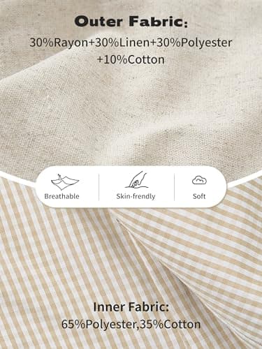 Volunboy Toddler Suit Baby Boy 2 piece Linen Blazer Dress Pants Set Boys Tuxedo Bowtie Set (BeigeWhite, 2-3T) — view 5