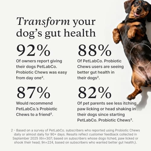 PetLab Co. Probiotics for Dogs, Support Gut Health, Occasional Diarrhea, Digestive Health & Seasonal Allergies - Salmon Flavor - Packaging May Vary - 30 Soft Chews — view 2