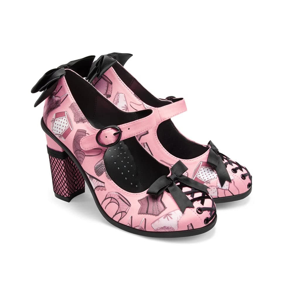Hot Chocolate Design Chocolaticas Funky Canvas Women's Mary Jane Flat Shoes — view 40