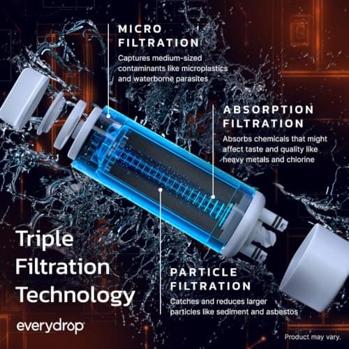 everydrop by Whirlpool Ice and Water Refrigerator Filter 2, EDR2RXD1, Single-Pack — view 2