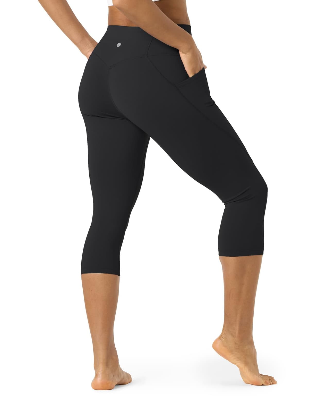 LAPASA Leggins Mujer Cintura Alta Fitness, Mallas de Deporte con Bolsillo, Pantalón Deportivo Elásticos y Transpirable, Leggings Push Up para Running Yoga y Ejercicio L01R1/L09R1/L32R1 — view 23