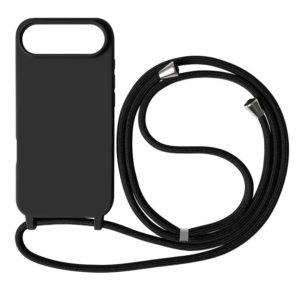 Funda Compatible con iPhone 17 Pro MAX(6.9"),Ajustable Collar Correa de Cuello Cordón Cuerda Carcasa TPU Bumper Silicona Skin Caso para iPhone 17 Pro MAX(6.9")-Verde — view 53