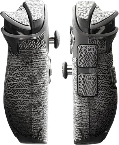 Luck&Link Controller Grip For Legion Go 2, Textured Skin kit,Anti-Skid Sweat-Absorbent Controllers Handle Grips, Buttons,Triggers,D-pad (PRO - Dark Gray) - Windows — view 4
