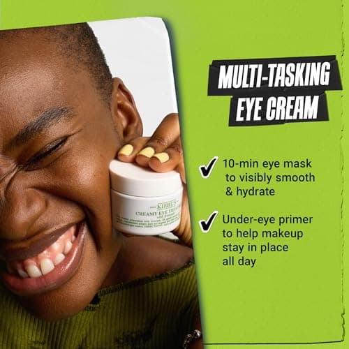 Kiehl's Avocado Eye Treatment, Nourishing and Hydrating Eye Cream, Avocado Oil and Caffeine to Energize and Invigorate Skin, Tired Eyes, 99% Naturally Derived Formula - 0.5 fl oz — view 2
