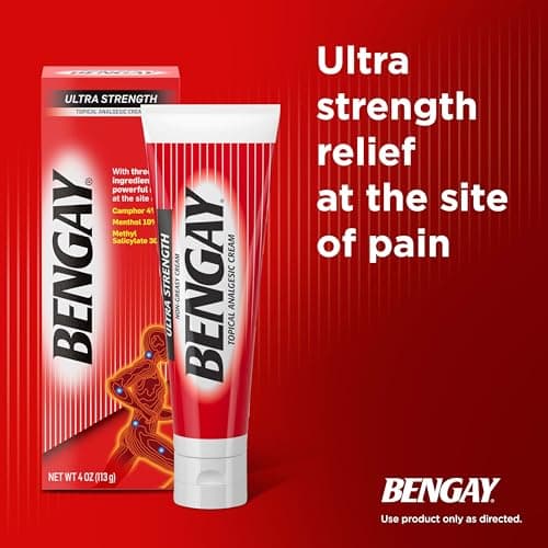 Bengay Ultra Strength Cream, Camphor Menthol & Methyl Salicylate, 4 oz — view 2