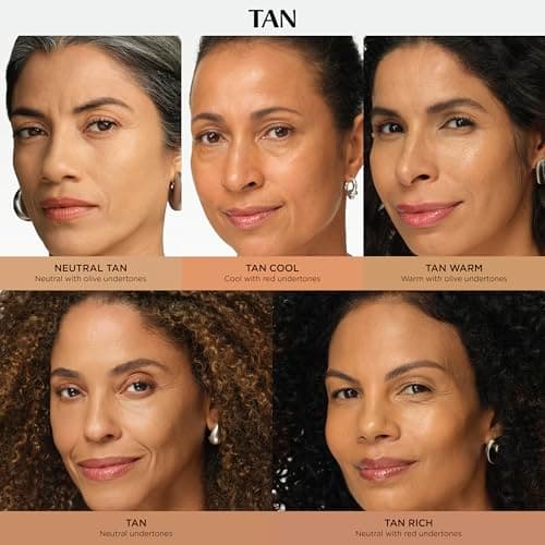 IT Cosmetics CC+ Cream (Tan) - Natural Full Coverage Foundation With SPF 50+, Color Corrector & Anti-Aging Hydrating Serum, Hyaluronic Acid + Peptides, Lightweight - 1.08 fl oz — view 4
