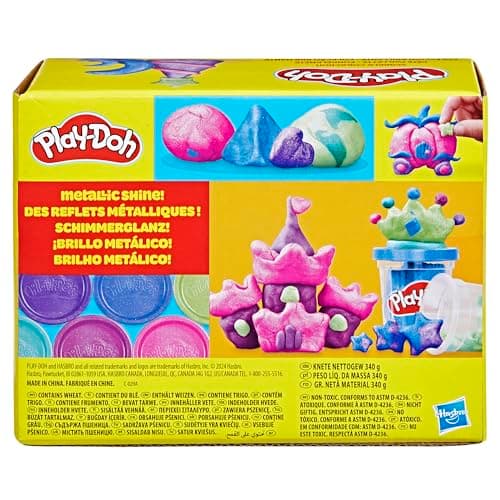 Play-Doh Sparkle Collection 6 Pack, Kids Arts and Crafts — view 9