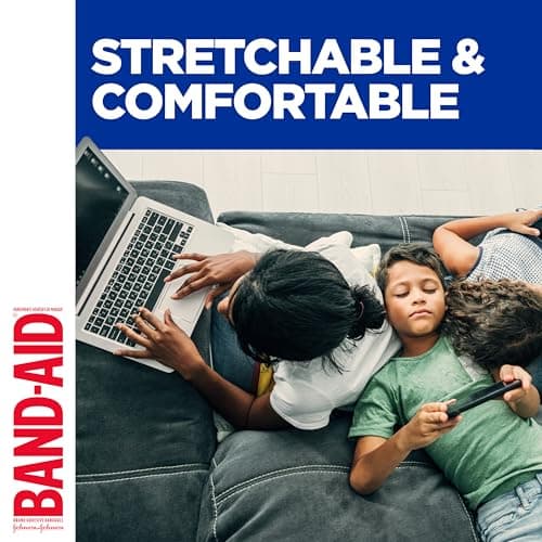 BAND-AIDBrand Flexible Fabric Adhesive Bandages for Minor Wound Care, Assorted Sizes, Family Pack, Cover and Protect Minor Wounds, Memory Weave Fabric, Gentle Removal, 50 Count — view 4