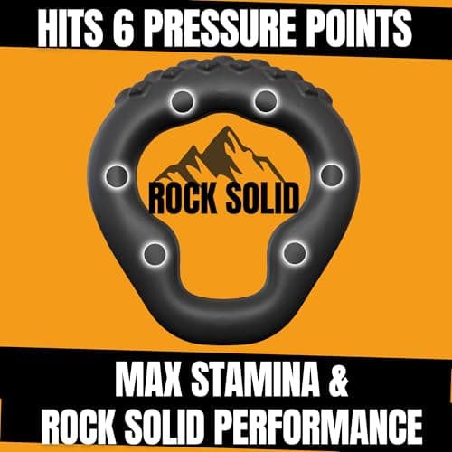 BULLRING 4 Pack Rock Solid Performance & MAX Stamina- 6 Pressure Points for Staying Power-Premium Silicone Penis Ring for Men -BullRing The Mighty Cock Ring & Sex Toys — view 2