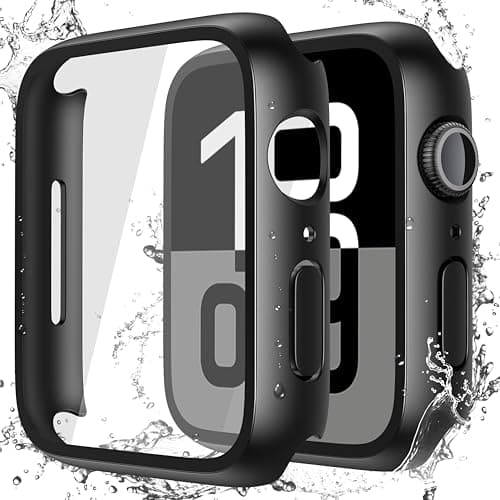 Misxi 2-Pack Waterproof Case for 46mm Apple Watch Series 11/10
