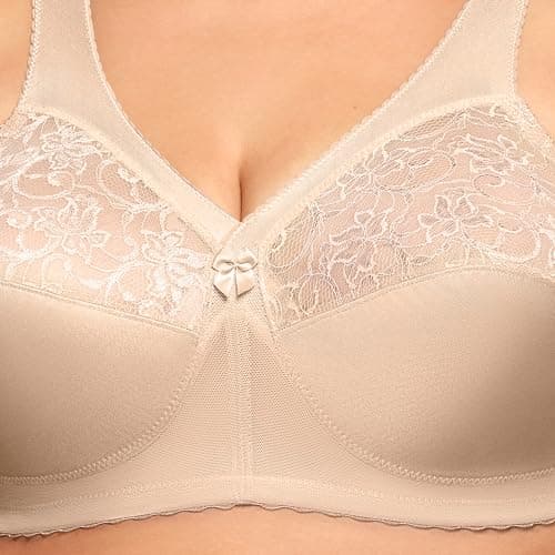 Glamorise Women's Plus Size Magic Lift Full-Figure Support Bra #1000, Blush, 48 I — view 2