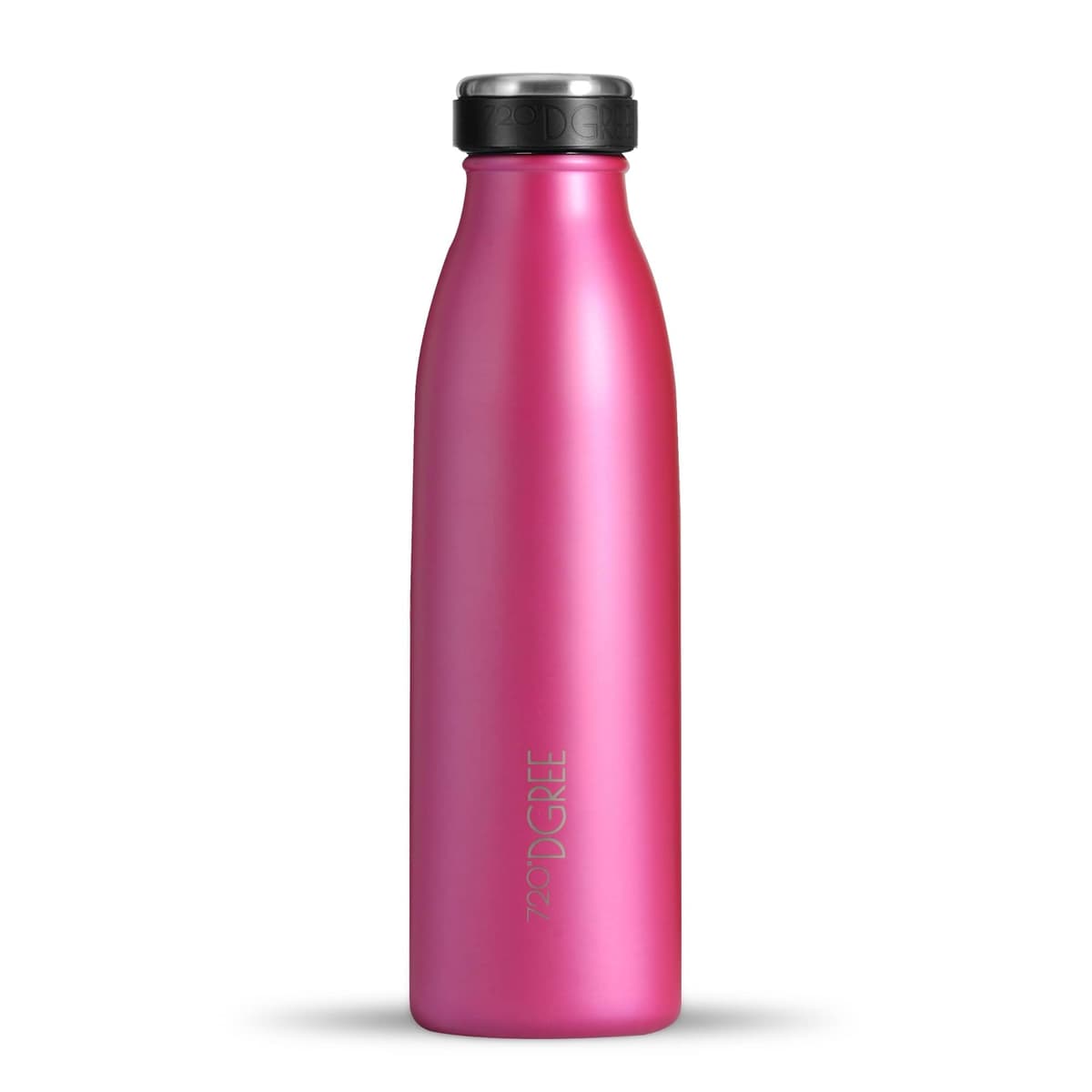 720°DGREE Botella Agua Acero Inoxidable “milkyBottle“ – 1litro - Sin BPA Free, Antigoteo y Prueba de Fugas - Frasco térmico, Cantimplora Aislada - Bebida con Gas, Deporte, Escuela, Gimnasio Exteriore — view 23