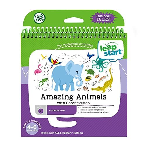 LeapFrog LeapStart Kindergarten Activity Book: Amazing Animals and Conservation (English Version) (80-21608E)