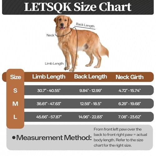 LETSQK Anti-Slip & Fall Dog Suspender Boots, Waterproof Adjustable Dog Shoes for Large Dogs, Dog Rain Boots Pet Paw Protector Recovery Booties for Outdoor Walking Rainy Snow Hiking, Black L — view 2