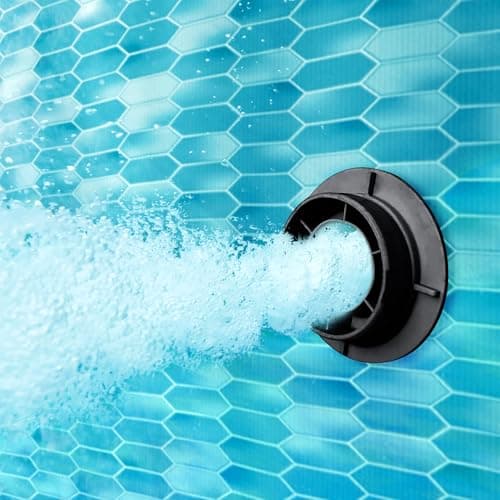 Funsicle QuickSet Designer 10' x 30" Round Above Ground Swimming Pool, With FiltraBoost 400 GPH Filter Pump, Type I Filter Cartridge & Repair Patch, Dark Herringbone — view 3