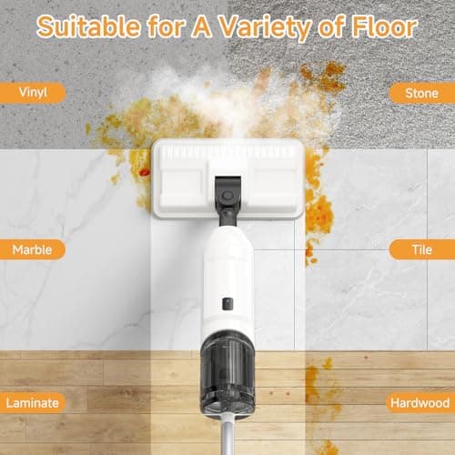 Steam Mop for Floor Cleaning, Multi-Purpose Steam Cleaner with Handheld Steamer & Accessories, Deep Cleaning Floor Steamer for Hardwood and Tile, Pet-Friendly Steam Mop for Home — view 3