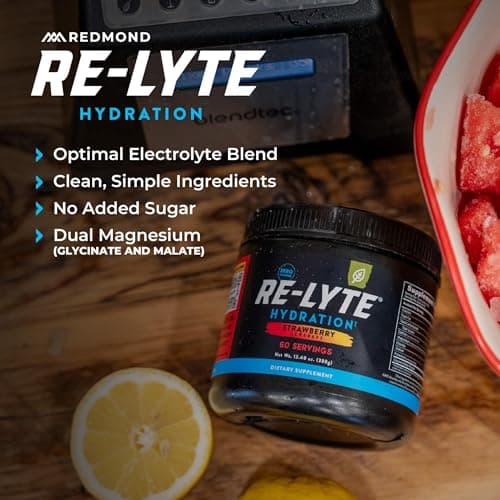REDMOND Re-Lyte Hydration Electrolyte Powder Mix (Strawberry Lemonade) — view 3