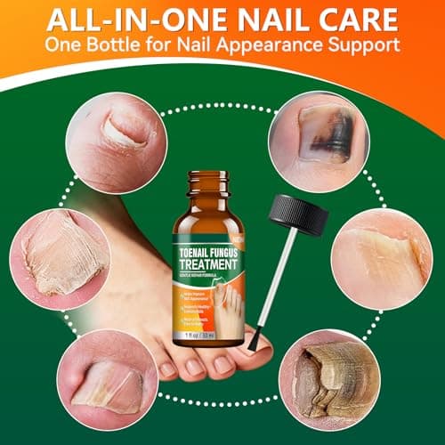 Toenail Fungus Treatment Extra Strength, Antifungal Nail Treatment with Tea Tree Oil, Menthol, Vitamin E & Pro-Vitamin B, 30ML — view 5