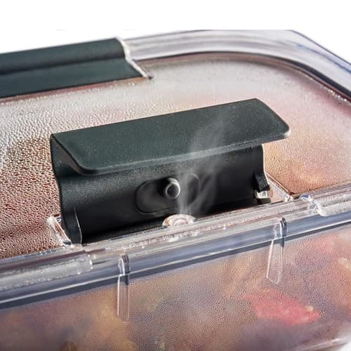 Rubbermaid Brilliance Tritan Plastic Food Storage Containers BPA Free Airtight Lids Ideal for Lunch Meal Prep & Leftovers Set of 5 (3.2 Cup) — view 3