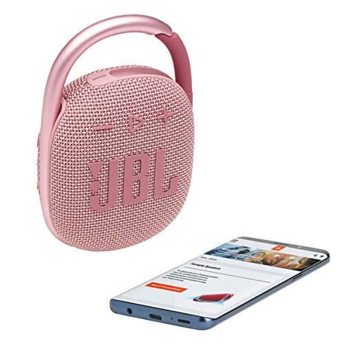 JBL Clip 4 - Portable Mini Bluetooth Speaker, big audio and punchy bass, integrated carabiner, IP67 waterproof and dustproof, 10 hours of playtime, speaker for home, outdoor and travel (Pink) — view 8