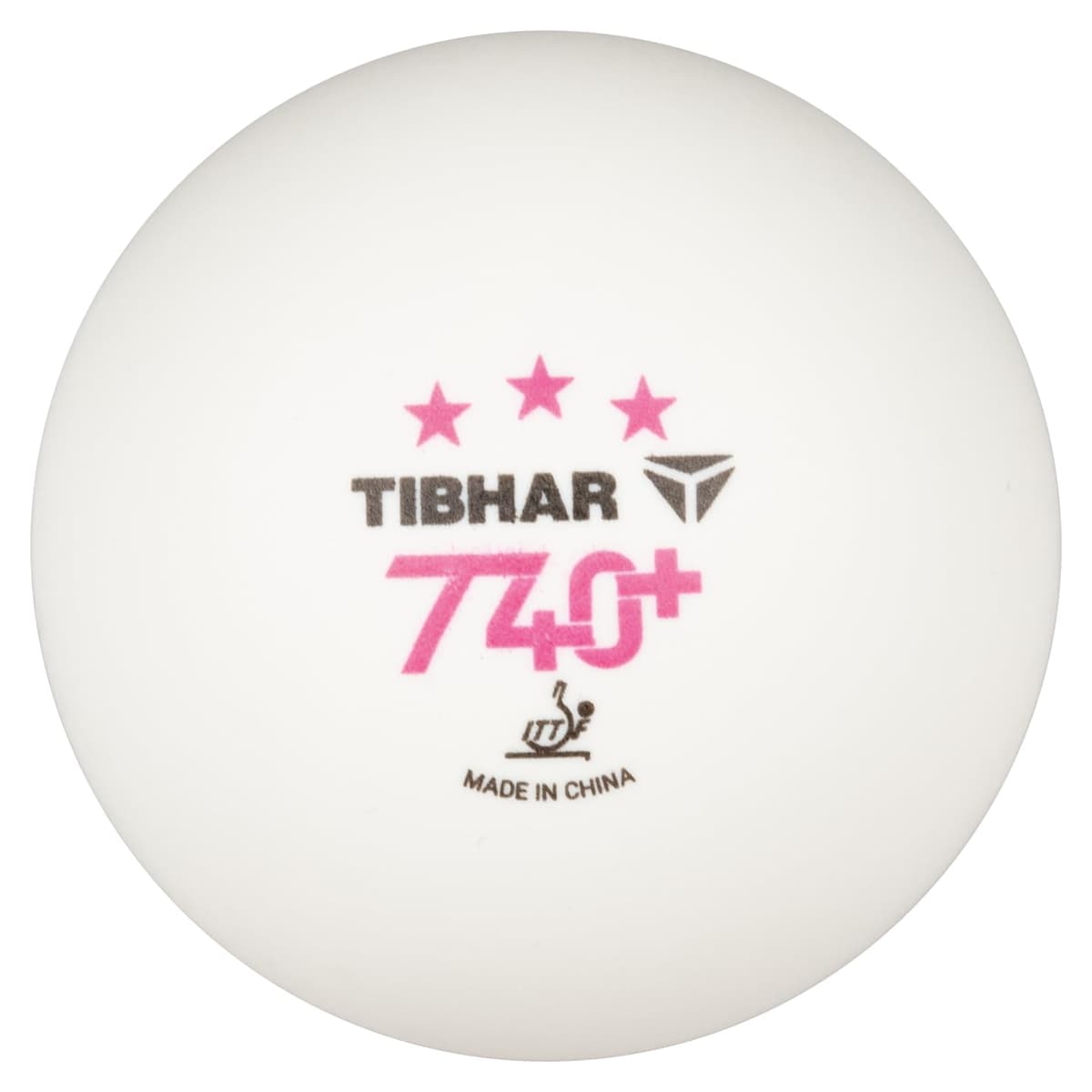 Tibhar Pelotas de tenis de mesa T40+ *** 3 estrellas | Aprobación ITTF para juegos de puntos y competiciones oficiales | 6 o 100 unidades | Calidad única de plástico ABS — view 3