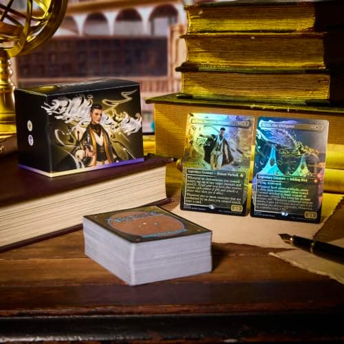 Magic: The Gathering Secrets of Strixhaven Commander Deck - Silverquill Influence (100-Card Deck, Deck Box + Accessories) — view 2