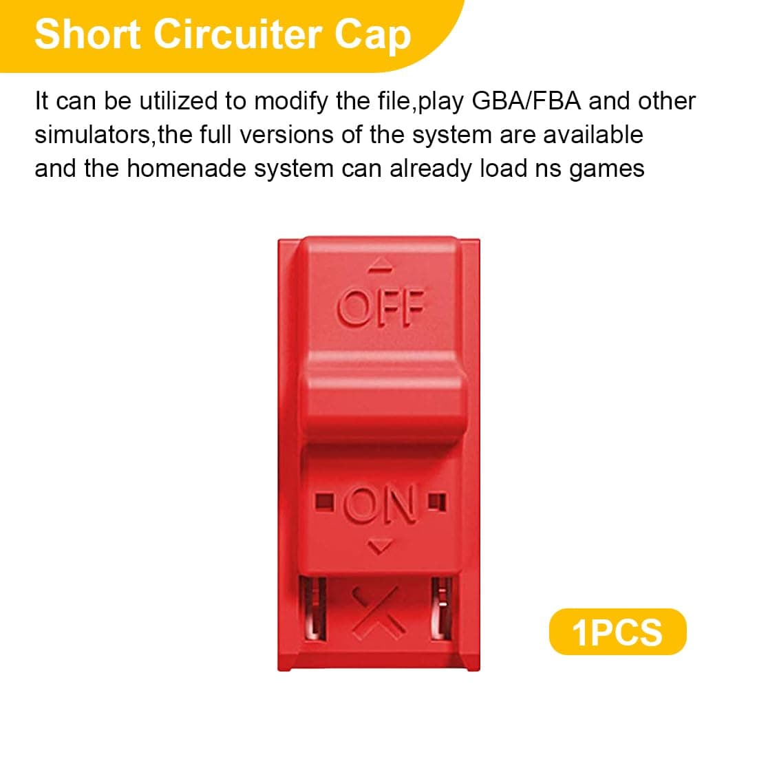 1 Pcs RCM Clip Jig Loader for Switch Short Connector for NS Recovery Mode — view 2
