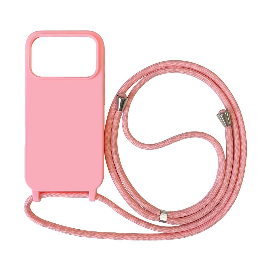 Funda Compatible con iPhone 17 Pro MAX(6.9"),Ajustable Collar Correa de Cuello Cordón Cuerda Carcasa TPU Bumper Silicona Skin Caso para iPhone 17 Pro MAX(6.9")-Verde — view 70