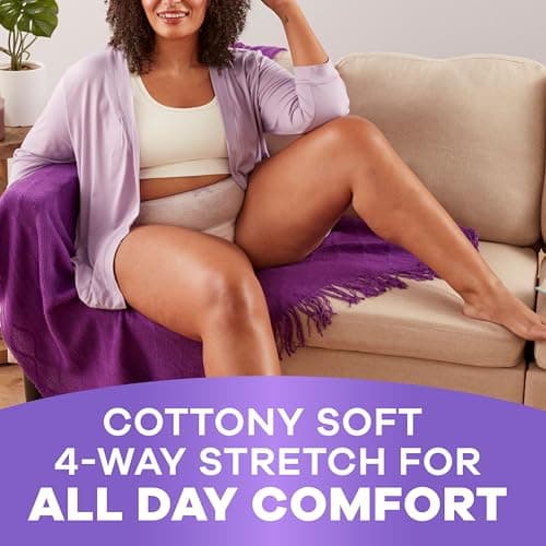 Always Discreet Adult Diapers for Women, Incontinence Underwear, Postpartum Essentials, Disposable Briefs, Max Absorbency, Bladder Leak Protection, Small/Medium, 32ct — view 6