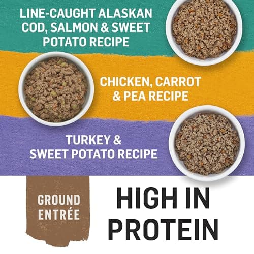 Beyond Grain Free Natural Wet Dog Food, Ground Entree Variety Pack 3 Flavours - 368 g Can (6 Pack) — view 9