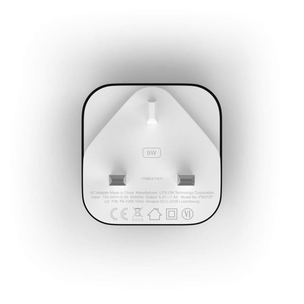 Amazon 9W PowerFast Original OEM USB Charger and Power Adaptor for Kindle E-readers, Fire Tablets and Echo Dot — view 4