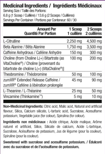 Ryse | Loaded Pre V1 Pre-Workout Powder | Kool-Aid Grape | 30 Servings — view 3