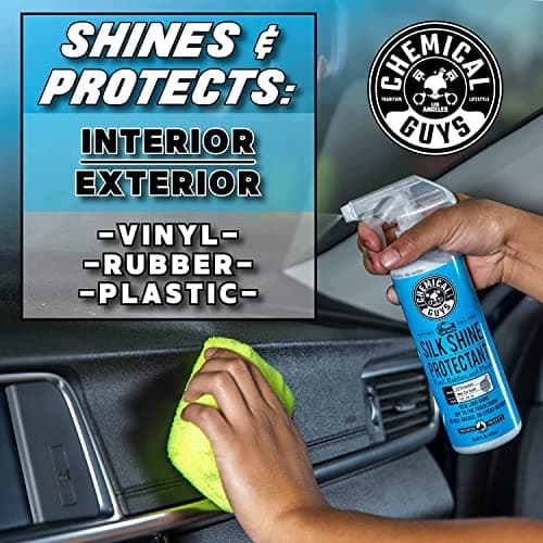 Chemical Guys Silk Shine Spray-able Dry-to-The-Touch Dressing and Protectant for Tires, Trim, Vinyl, Plastic and More, Safe for Cars, Trucks, Motorcycles, RVs & More, 473 ml — view 4