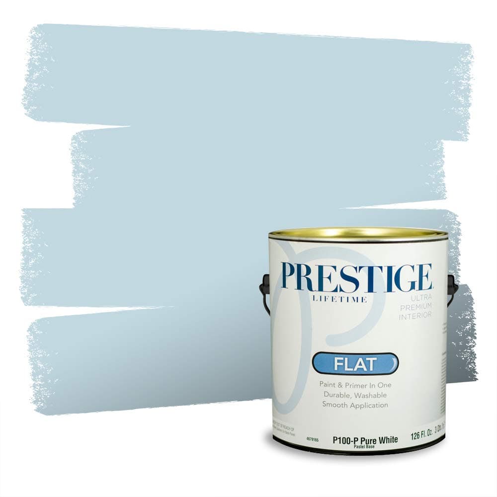 PRESTIGE Paints Interior Paint and Primer In One, 1-Gallon, Semi-Gloss, Comparable Match of Valspar* Dewdrop* — view 149