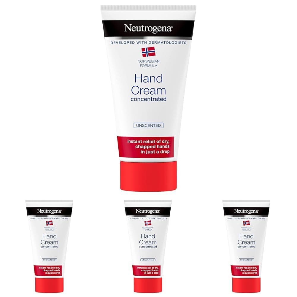 Neutrogena Norwegian Formula Concentrated Unscented Hand Cream (1x 50ml) with Glycerin, Vitamin E for Immediate and Lasting Relief from Dry Skin and Chapped Hands — view 13