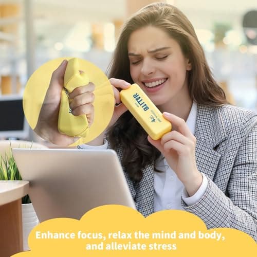 Slow Rebound Cute Butter Squeeze Stress Balls, 2026 New Realistic Soft Butter Stick Fidget Toy,Slow Rising Portable Squishy for Adults Anxiety & Stress Relief, Sensory Gifts for Office, Home (2pcs) — view 6