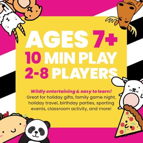 Taco Cat Goat Cheese Pizza Wildly Entertaining Card Game for Family and Group Game Night | Easy to Learn and Play with 10-15 Minute Rounds | Fun for Kids, Teens, Adults, and Families | 2-8 Players — view 2